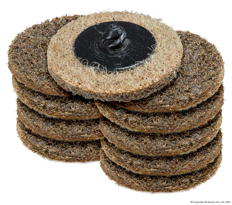50mm Abrasive Disc Pack (Brown)